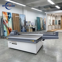 Printer Panel WPC Kecepatan Tinggi Multifungsi 2513 Printer Flatbed UV Format Besar