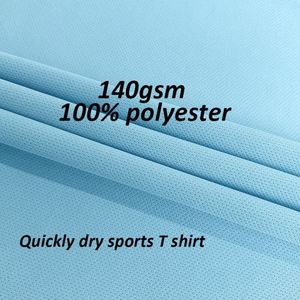 T-shirt de sport pour homme à manches courtes, séchage rapide, 100 % polyester 140 g/m², impression personnalisée - Product Image 3