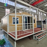 Özel Tasarım Anahtar Teslim Genişletilebilir Konteyner Ev Modüler Prefabrik Yapı, Afet Sonrası Yeniden İnşaat ve Kamu Konaklama Kullanımı İçin