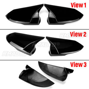 M Style Rear View <b>Mirror</b> Cover Side Door <b>Mirror</b> <b>Shell</b> Decoration Trim for Hyundai Elantra 2016-2022 Rearview <b>Mirror</b> Cover Cap - Product Image 2