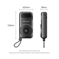 Batterie externe magnétique portable Vention 6-en-1 10000 mAh, batterie externe magnétique sans fil 10000 mAh