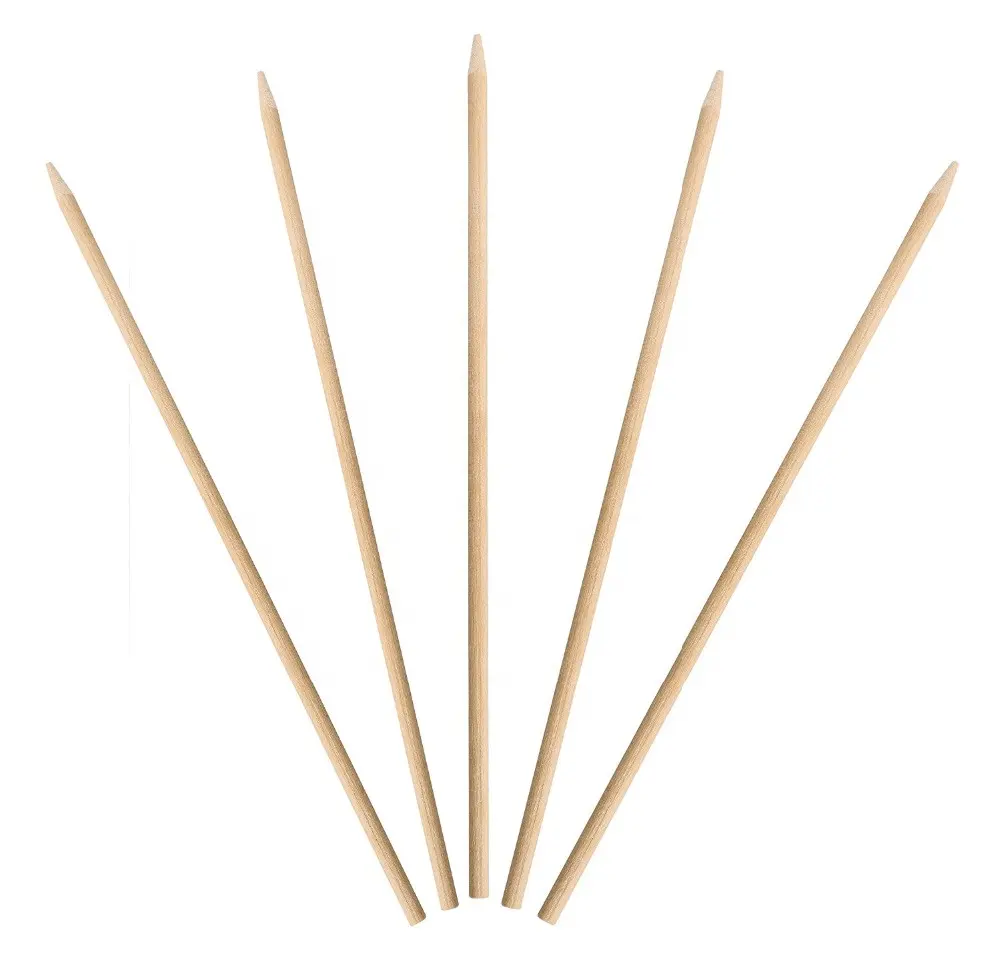 China fornecedor estocado de madeira skewer stick