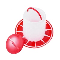 Mini mangeoires et abreuoires de volaille 1,5 l, fontaine à eau pour caille, 2 pièces