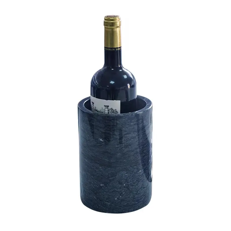 מותאם אישית מלבני ריבוע יחיד שיש בקבוק מסיבת אדום יין ילר בירה קרח דלי פח עם מכסה ולעמוד