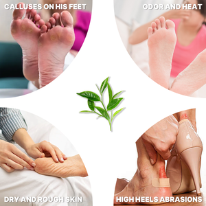 Massage des pieds huile d'arbre à thé crème pour les pieds anti-gerçures soin des pieds hydratant - Product Image 5