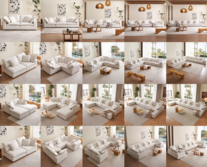 Canapé modulaire contemporain de style italien, Cloud Couch, pour salon de villa - Product Image 2