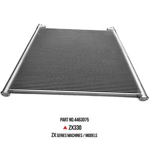 Refroidisseur d'huile hydraulique pour excavatrice Hitachi ZX330 ZX-330 ZAXIS330 4463075, noyau en aluminium robuste - Product Image 1