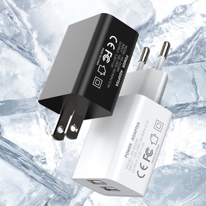 5V 2A ชาร์จ USB 2พอร์ตสำหรับ iPhone SE/6/7/8 /x USB AC อะแดปเตอร์ชาร์จโทรศัพท์มือถือติดผนังสำหรับ iPhone USB USB ที่ชาร์จติดผนัง - Product Image 5