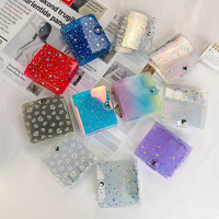 Reliure à 6 anneaux A7 de haute qualité en PVC et PP, reliure pour cartes photo Kpop, carnet à feuilles mobiles avec boucle, journal rechargeable, pages intérieures