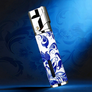 Briquet personnalisé coupe-vent, créatif, durable, de luxe, en métal, rechargeable au <span class=keywords><strong>butane</strong></span>, dispositif d'allumage spécial pour cigares - Product Image 4