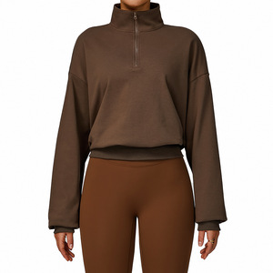 Automne et hiver <span class=keywords><strong>sweat</strong></span> <span class=keywords><strong>à</strong></span> <span class=keywords><strong>capuche</strong></span> zippé décontracté ample coupe-vent <span class=keywords><strong>chaud</strong></span> <span class=keywords><strong>sweat</strong></span> <span class=keywords><strong>à</strong></span> <span class=keywords><strong>capuche</strong></span> polyvalent femmes course et Fitness vêtements de sport - Product Image 1