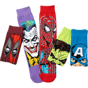 Calcetines Antideslizantes <span class=keywords><strong>de</strong></span> Algodón con Dibujos Animados <span class=keywords><strong>de</strong></span> Spider-Man para <span class=keywords><strong>Mujer</strong></span> y Hombre, Modelo WZ-460 Four Seasons <span class=keywords><strong>Hulk</strong></span> - Product Image 3