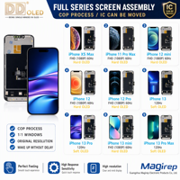 MAGIREP untuk iPhone XS Max DD Layar OLED Keras Perakitan Layar Sentuh Pengganti Grosir Pemasok Suku Cadang Massal