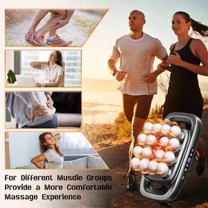 Appareil de massage professionnel portable à 16 têtes pour la tête et le cou, thérapie de percussion profonde manuelle pour soulager les douleurs musculaires - Product Image 5