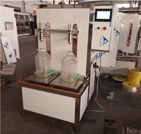 Machine de remplissage et de pesage à double buse anti-corrosion 5-30L pour liquides chimiques, solvants organiques, acides et alcalins forts