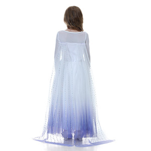 <span class=keywords><strong>Vestito</strong></span> da Principessa <span class=keywords><strong>Elsa</strong></span> per Bambine, Abito da Festa, Costume Natalizio, <span class=keywords><strong>Vestito</strong></span> per Cosplay - Product Image 3