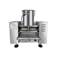 Nouvelle machine automatique électronique multifonction en acier inoxydable pour la fabrication de crêpes, d'œufs et de lait, haute productivité pour boulangerie