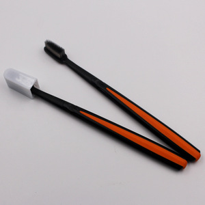 Brosse à dents minimaliste de style japonais à long manche, poils nano durables, outil de nettoyage manuel pour adultes - Product Image 2