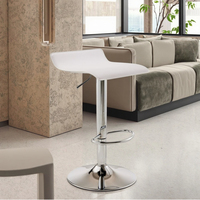 Tabouret de bar pivotant réglable de style industriel moderne, siège en cuir synthétique, aspect vieilli, pour café, salle à manger, cuisine