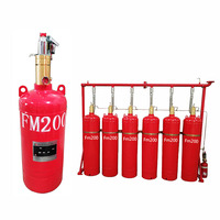 Sistem Pemadam Kebakaran FM200 Peralatan Pemadam Kebakaran HFC-227ea Sistem Pemadam Merek Xingjin Multi-Kapasitas Otomatis
