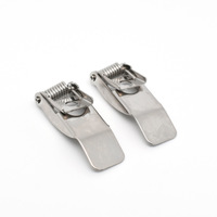 Clip de fixation à ressort torsionnel en acier nickelé pour downlight LED industriel encastré, accessoires de fixation de lampe pour plafond.