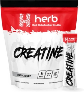 Suplementos Deportivos Personalizados OEM/ODM, Creatina Monohidrato en Polvo para Adultos, Botella de 200g, 30 Sobres Individuales para Llevar, Energía - Product Image 1
