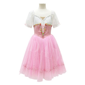 Robe de tutu de ballet romantique professionnelle pour filles, de haute qualité, couleur personnalisée, taille personnalisée, R0537 - Product Image 6