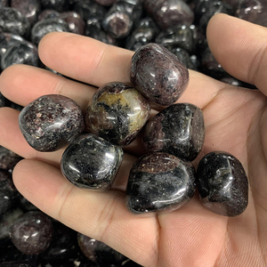 Cristalli Curativi all'Ingrosso, Pietre Naturali di <span class=keywords><strong>Granato</strong></span> Rosso Levigate per Decorazione - Product Image 5