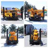 Hengwang HQZ-180L automoteurs DTH Pneumatique de puits d'eau de forage plate-forme petite machine de forage