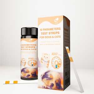 Appareil certifié d'examen de l'acuité visuelle à 10 paramètres, kit de test de santé hépatique et rénale pour chats et chiens, <span class=keywords><strong>analyse</strong></span> d'urine pour animaux de compagnie - Product Image 4