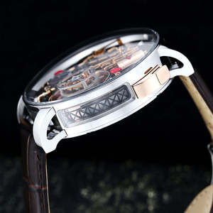 นาฬิกา JC รุ่นปั๊มน้ำมัน ตัวเรือนสแตนเลสสตีล 316L ระบบอัตโนมัติ กระจกแซฟไฟร์ หน้าปัดฮิปฮอปสุดหรูของแท้ - Product Image 4