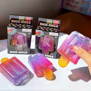 ของเล่นบีบไอศกรีม, ของเล่นบีบไอติม, ของเล่นไอติมน่ารักในกล่องสุ่ม, ของเล่นคลายเครียด - Product Image 1