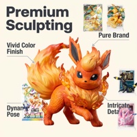 Pré-vente : Figurines Pokémon TCG Dream Painting VOL.3 Eevee – Lot de 10 styles avec figurine cachée – Version chinoise simplifiée authentique