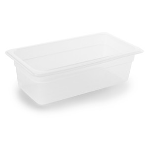 Contenitore per Alimenti in Polipropilene, Formato 1/4, Rettangolare con Coperchio per Uso in Cucina - Product Image 1