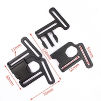 Boucle de sécurité Barnvagn 4 points pour poussette, ceinture de réglage rapide à 5 points pour siège auto, sangle de chaise haute à dégagement latéral rapide