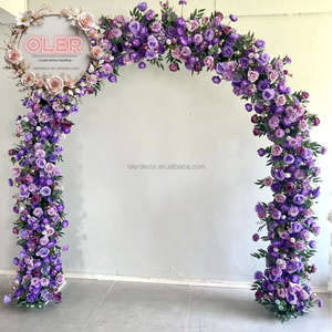 Soie Faux Rose Bébé Souffle Arrangement Floral Commande Minimale Décorations De Table pour Mariages & Fêtes Arche De Mariage Artificielle - Product Image 3