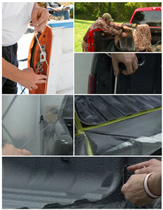 Polyurea <span class=keywords><strong>Coating</strong></span> Wire Trim Edge Cắt Băng Cho Phun Hai Mặt Băng Pet Với Dây Cắt Băng Dính Mạnh Mẽ Thép Phun - Product Image 6