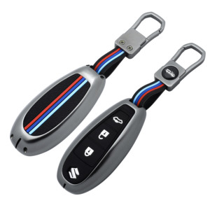 DM Premium Aleación de Zinc Metal llave Fob funda llavero apto para <span class=keywords><strong>SUZUKI</strong></span> Grand Vitara/s-cross entrada sin llave Control remoto llave Fob - Product Image 1