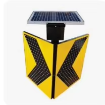 Panneau réfléchissant en aluminium 60 * 70 cm, panneau de signalisation routière solaire - Product Image 2