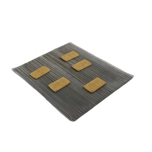 Bisküvi pişirme tüneli fırın metal konveyör bant çelik rulman bilya şifreleme balıksırtı örgü kemer - Product Image 3