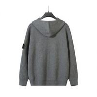 Sudadera Informal con Capucha, Antiarrugas, de Algodón/Fibra de Bambú, Unisex, con Cierre de Cremallera, Resistente al Viento, Estilo Grabado, para Otoño