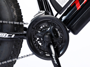 Bicicleta Eléctrica de Montaña con Llantas Gruesas de 350W 36V 20 Pulgadas, de Acero con Alto Contenido de Carbono, para Adultos, AKZ-EFT90051-mangshe, Venta al Por Mayor - Product Image 5