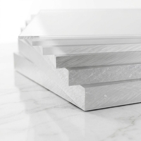 Vente en gros de panneaux en plastique PMMA Plexiglas coulé de 3 mm (1/8 po), feuilles acryliques transparentes de 4x8 pieds