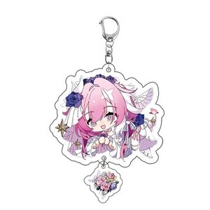 พวงกุญแจอะคริลิคอนิเมะ Honkai Impact ลายเอลิเซีย <span class=keywords><strong>ฮิ</strong></span><span class=keywords><strong>เม</strong></span><span class=keywords><strong>โกะ</strong></span> งานแต่งงาน แบบสองด้าน - Product Image 3