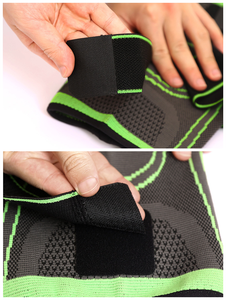 Genouillères élastiques tricotées en cuivre à compression les plus vendues pour la protection - Product Image 2