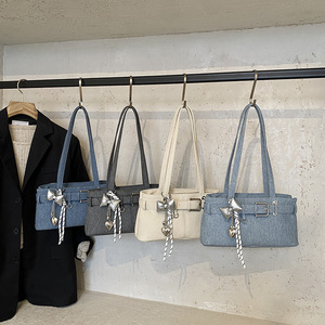 <span class=keywords><strong>Bolso</strong></span> <span class=keywords><strong>de</strong></span> Hombro <span class=keywords><strong>de</strong></span> Poliéster para <span class=keywords><strong>Mujer</strong></span>, Diseño Exclusivo, Estilo Retro, con Cierre <span class=keywords><strong>de</strong></span> Cinturón <span class=keywords><strong>de</strong></span> Cuero PU, <span class=keywords><strong>de</strong></span> Alta Gama, para Motocicleta - Product Image 6