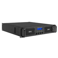 Amplificateur numérique professionnel 600 watts 4 canaux 2U 8ohm amplificateur de puissance classe h