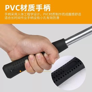 Martillo de instalación de caucho Tuoran, 2 pulgadas de diámetro, mango de acero, agarre antideslizante, para reparaciones en el hogar y bricolaje - Product Image 3