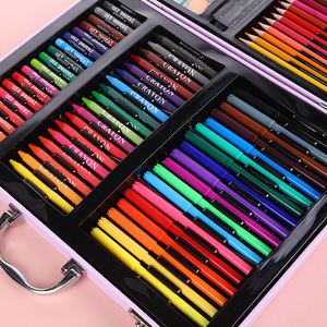 Yichen 128-piece Children's <strong>Drawing</strong> <strong>Tool</strong> Set Painting Gift Box Complete <strong>Art</strong> Supplies Elementary School Students Watercolor Set - Product Image 3