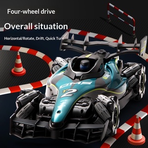 Coche de Carreras RC con Sensor de Gestos, 4WD, Derrape, Fórmula F1, Coche de Carreras de Plástico Eléctrico para Uso <span class=keywords><strong>en</strong></span> Interiores, Juguete para Niños - Product Image 5